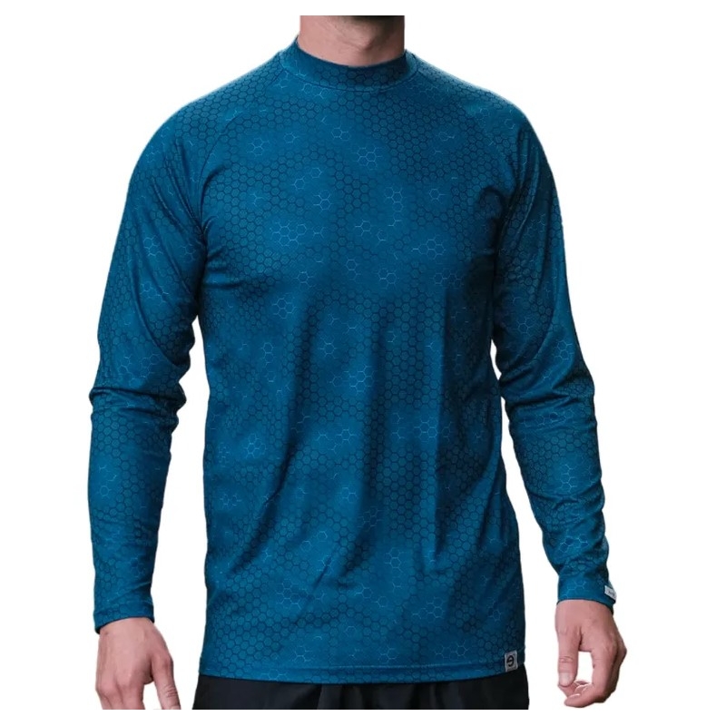 Tricou termic nanosilver® Plastic albastru închis lichidare
