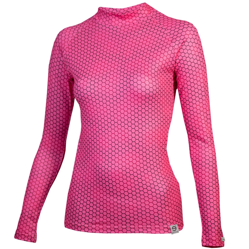 Tricou termic pentru femei nanosilver® Plastic roz deschis lichidare