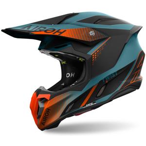 Casca motocross Airoh Twist 3 Shard 2024 portocaliu mat