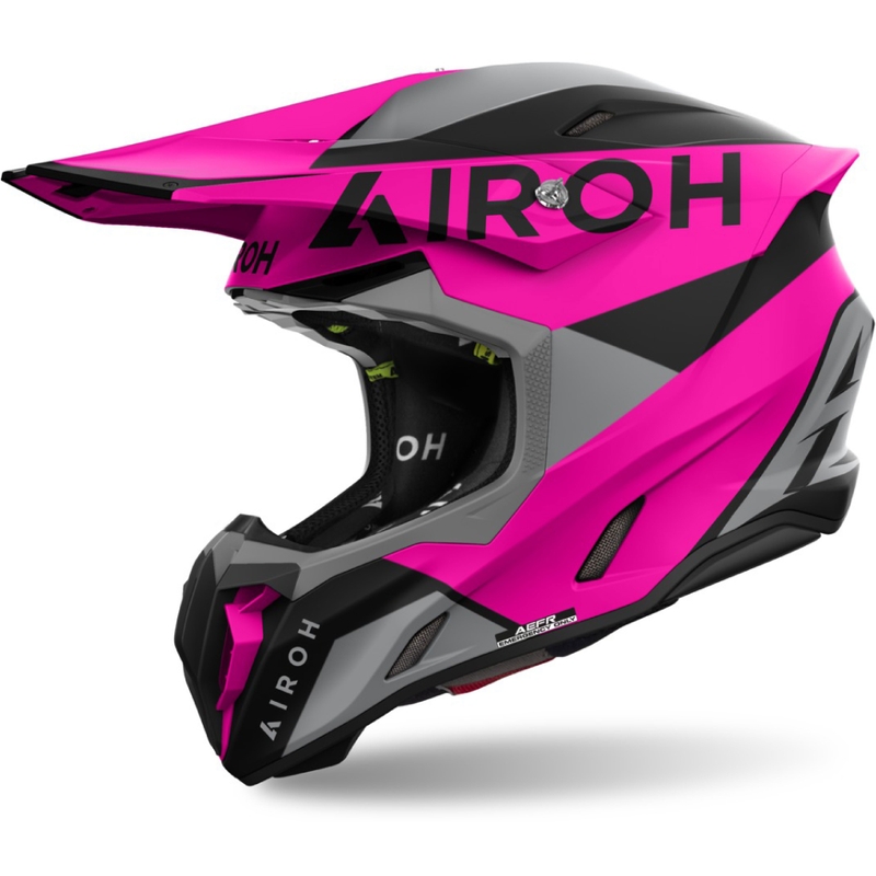 Casca motocross Airoh Twist 3 King roz mat