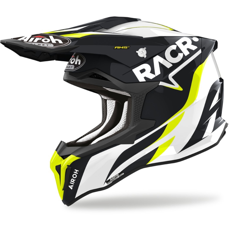 Casca motocross Airoh Strycker Racr 2024 lucioasa lichidare