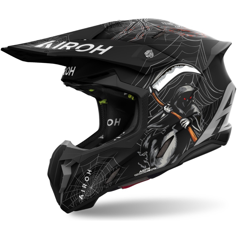 Casca de motocross Airoh Twist 3 Arcade mata