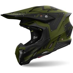 Casca motocross Airoh Twist 3 Military 2024 mata