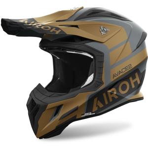 Casca de motocross Airoh Aviator Ace 2 Sake 2024 Matte Gold