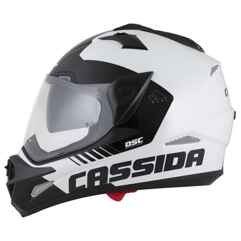 Casca enduro Cassida Tour 2.0 X-tra gri-galben fluor-negru cu vizor negru mat