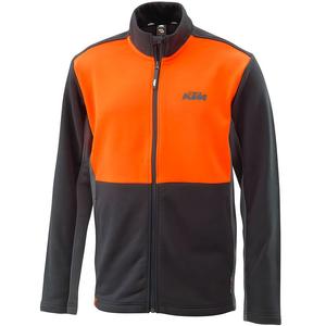 Hanorac KTM Mechanic Zip negru-portocaliu