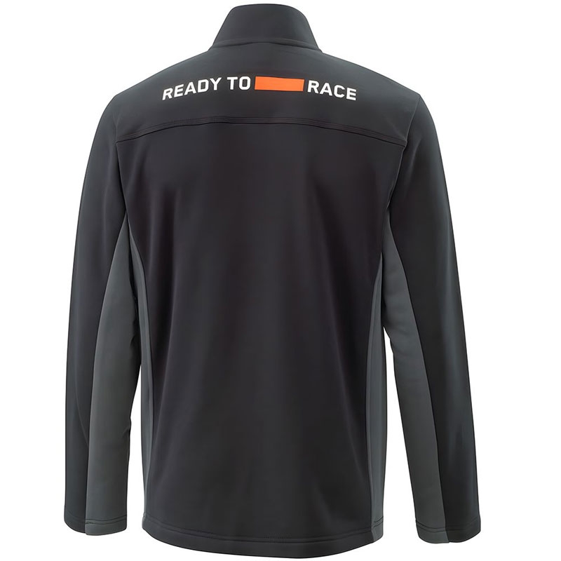 Hanorac KTM Mechanic Zip negru-portocaliu