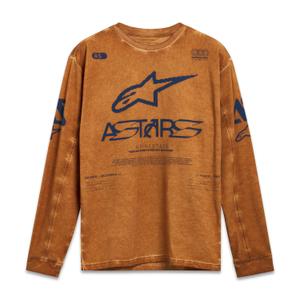 Tricou cu mânecă lungă Alpinestars Nook Knit, roșu