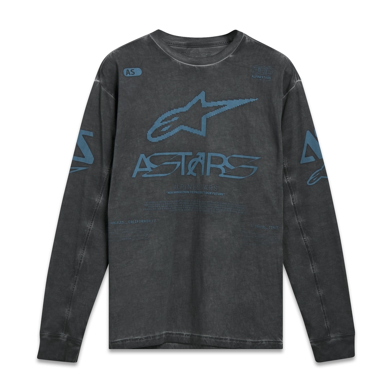 Tricou cu mânecă lungă Alpinestars Nook Knit, gri închis