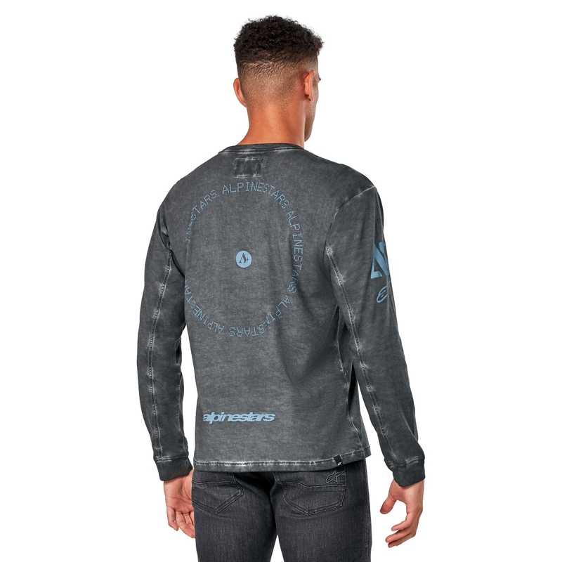 Tricou cu mânecă lungă Alpinestars Nook Knit, gri închis