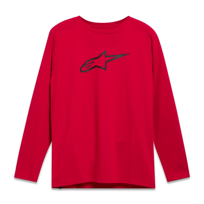 Tricou cu mânecă lungă Alpinestars Backhand CSF, roșu