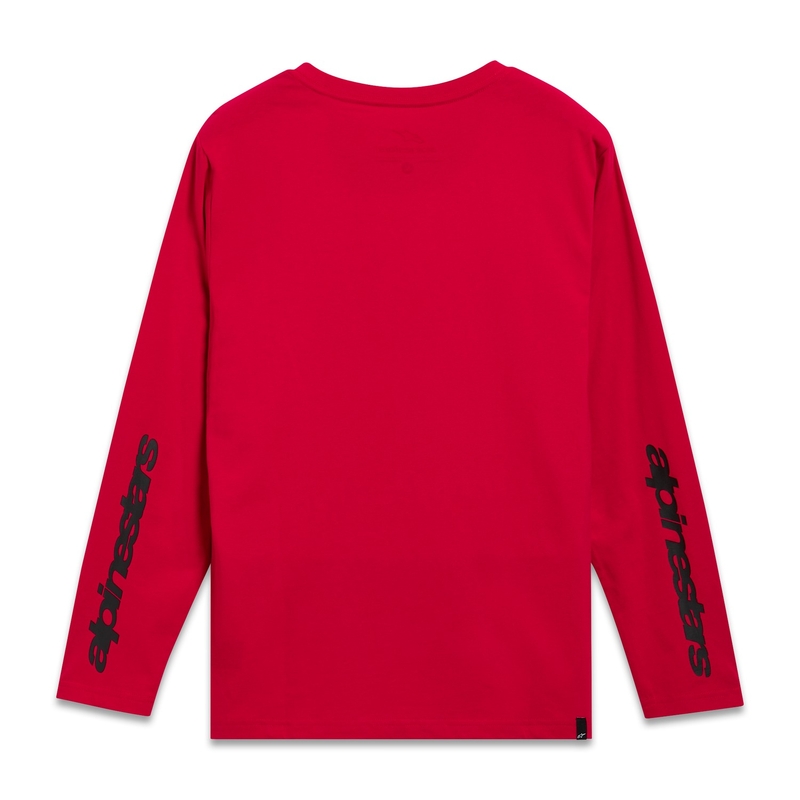 Tricou cu mânecă lungă Alpinestars Backhand CSF, roșu