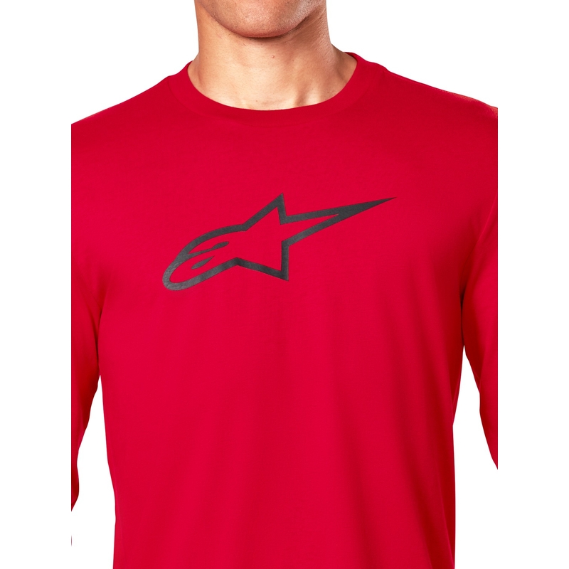 Tricou cu mânecă lungă Alpinestars Backhand CSF, roșu