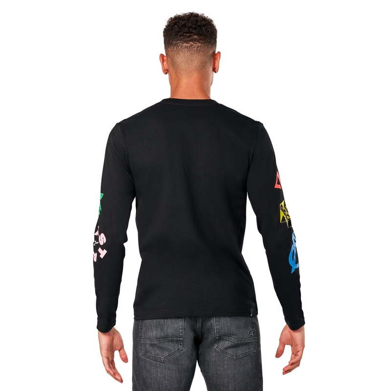Tricou cu mânecă lungă Alpinestars Brundo CSF Negru