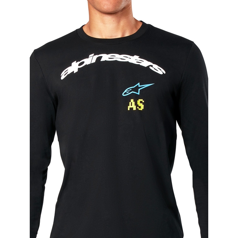 Tricou cu mânecă lungă Alpinestars Brundo CSF Negru