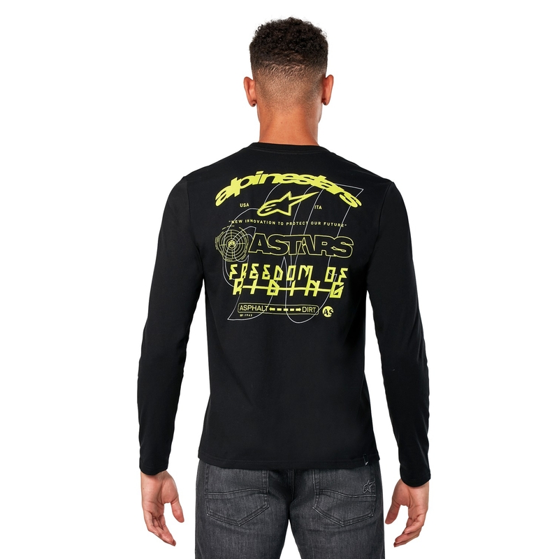 Tricou cu mânecă lungă Alpinestars Vitalus CSF negru