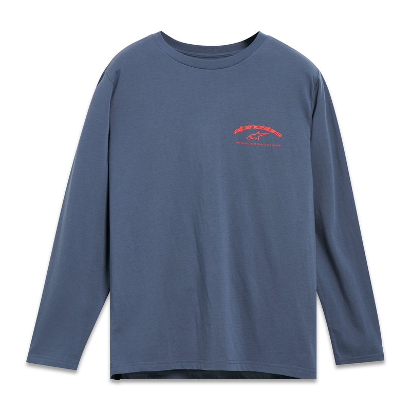 Tricou albastru cu mânecă lungă Alpinestars Vitalus CSF