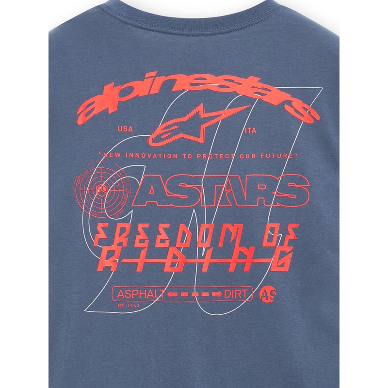 Tricou albastru cu mânecă lungă Alpinestars Vitalus CSF