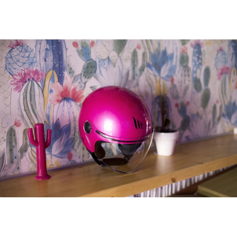 Cască de motocicletă deschisă MT Street pink