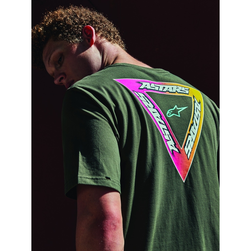 Tricou Alpinestars Invert CSF verde