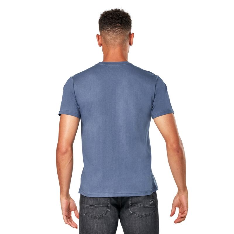 Tricou Alpinestars Linear Trace CSF albastru