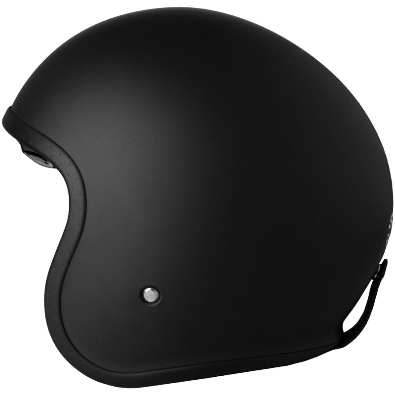 Casca Motocicleta Street Racer Shadow II Open Neagra Mat