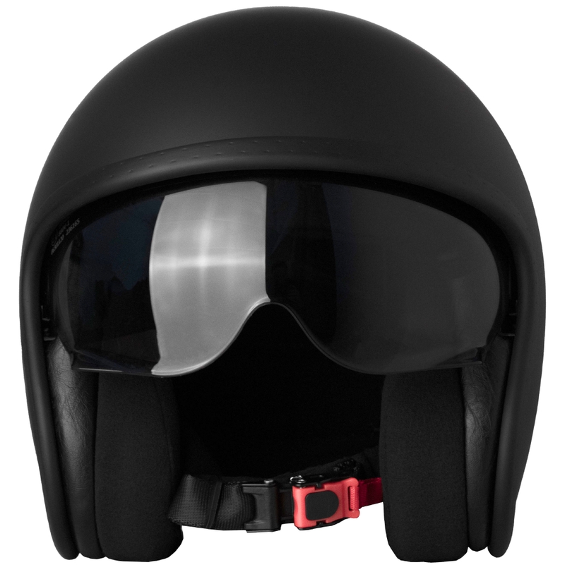 Casca Motocicleta Street Racer Shadow II Open Neagra Mat