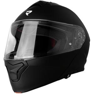 Cască de motocicletă flip-up Street Racer Fury neagră mat