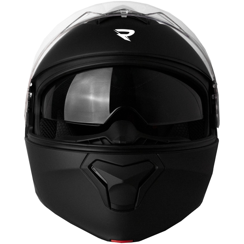 Cască de motocicletă pliabilă Street Racer Fury neagră mată