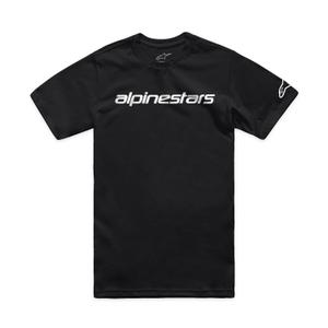 Tricou Alpinestars Linear Wordmark 2.0 CSF alb-negru
