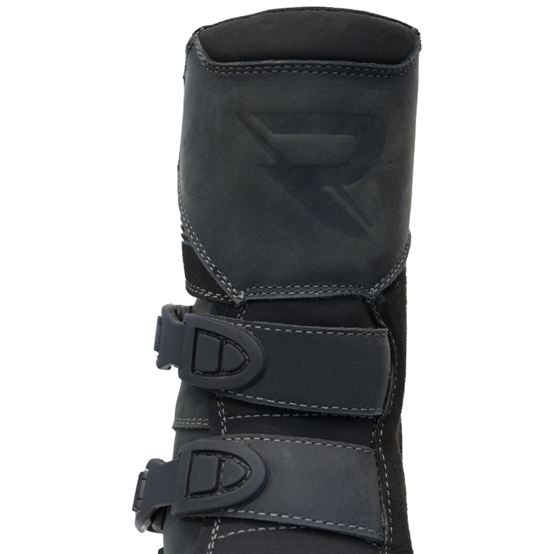 Ghete Moto Street Racer Adventure Low WP Negru