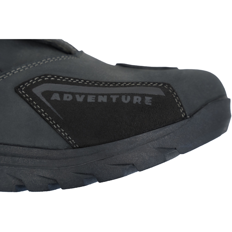 Ghete Moto Street Racer Adventure Low WP Negru