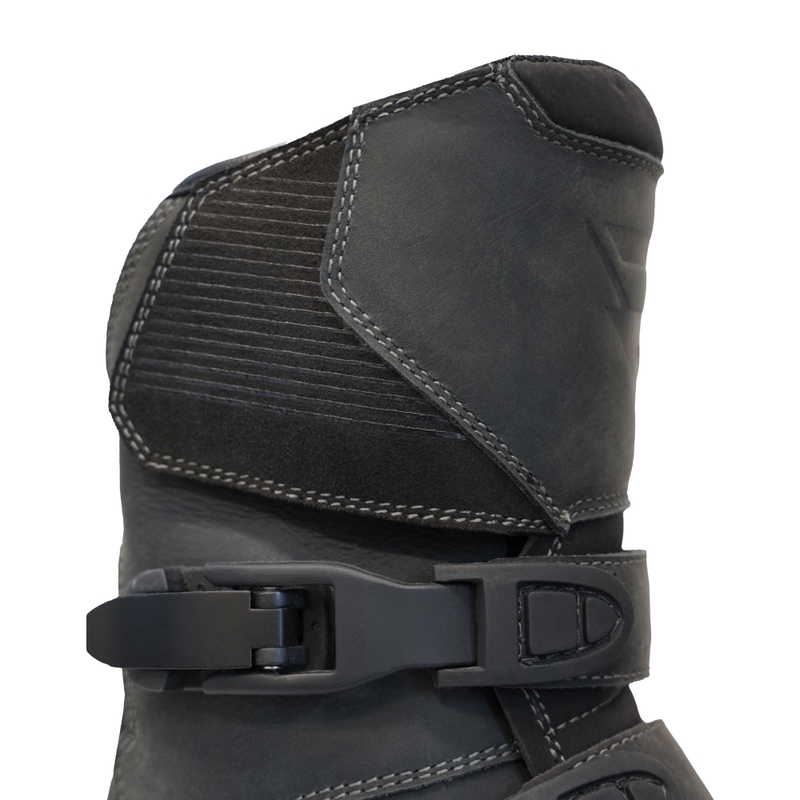Ghete Moto Street Racer Adventure Low WP Negru