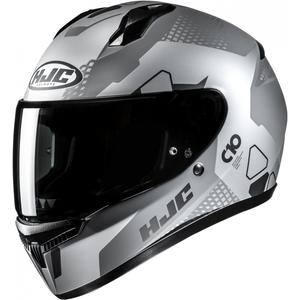 Casca moto integrala HJC C10 Aspa MC5SF gri-argintiu-negru
