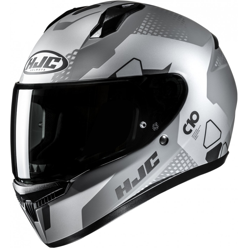 Casca moto integrala HJC C10 Aspa MC5SF gri-argintiu-negru