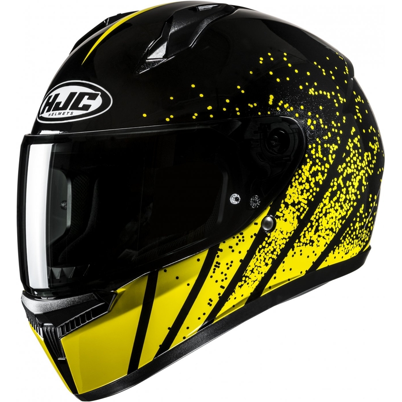 Casca moto integrala HJC C10 Haven MC3 negru-galben