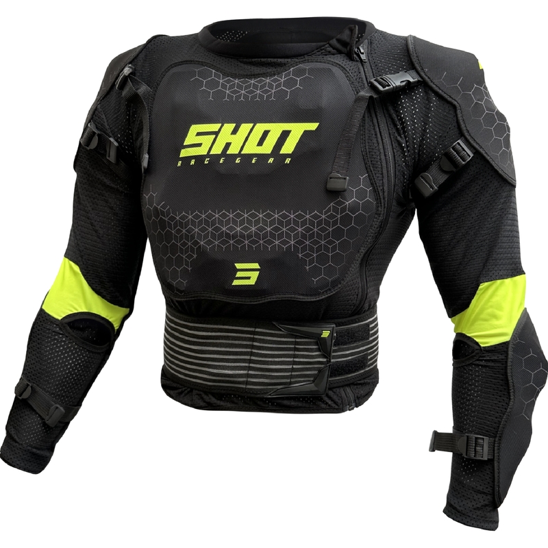 Protector de corp Shot Optimal 2.0 negru-galben