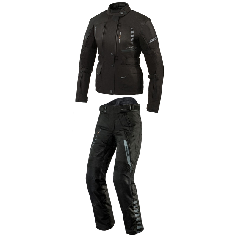 Costum moto pentru femei Rebelhorn Hiker II negru