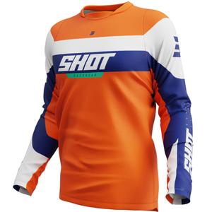 Tricou Motocross Shot Devo League portocaliu