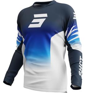 Tricou Motocross Shot Devo X-Trem albastru