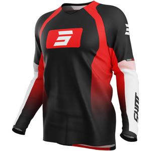 Tricou de motocross Shot Draw Instinct roșu