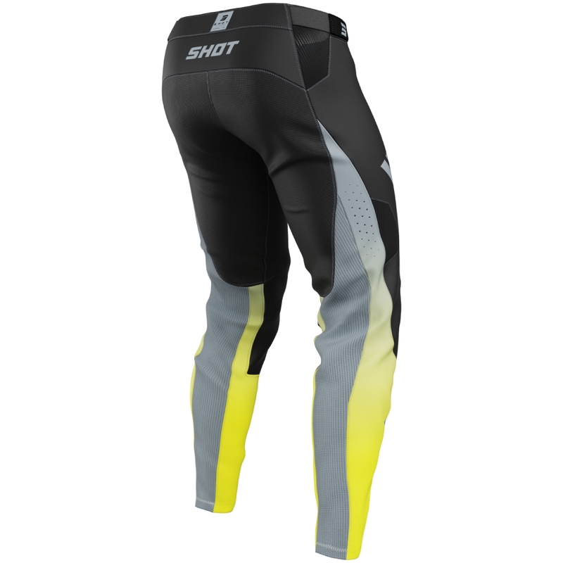 Pantaloni motocross Shot Aerolite HVA negru-gri