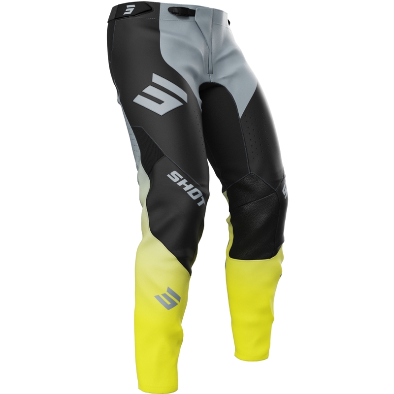 Pantaloni motocross Shot Aerolite HVA negru-gri