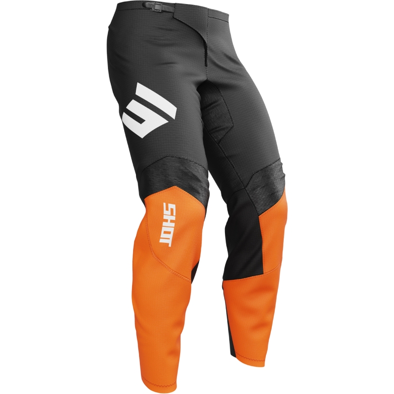 Pantaloni de motocross Shot Draw Instinct portocalii
