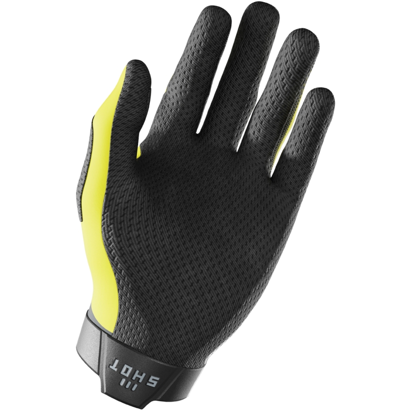 Mănuși Motocross Shot Lite HVA Negru