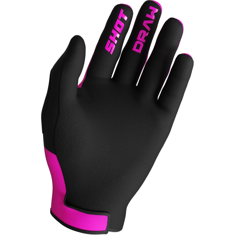 Mănuși de motocross Shot Draw Sky roz