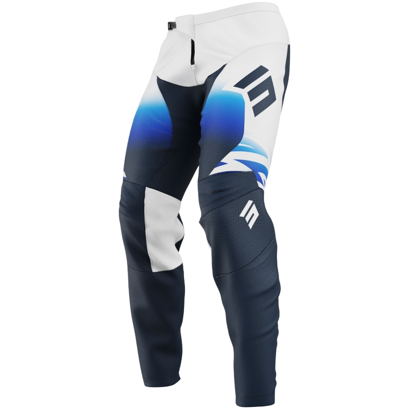 Pantaloni motocross copii Shot Draw X-Trem albastru