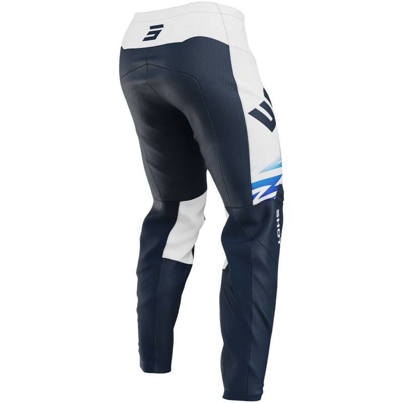 Pantaloni motocross copii Shot Draw X-Trem albastru