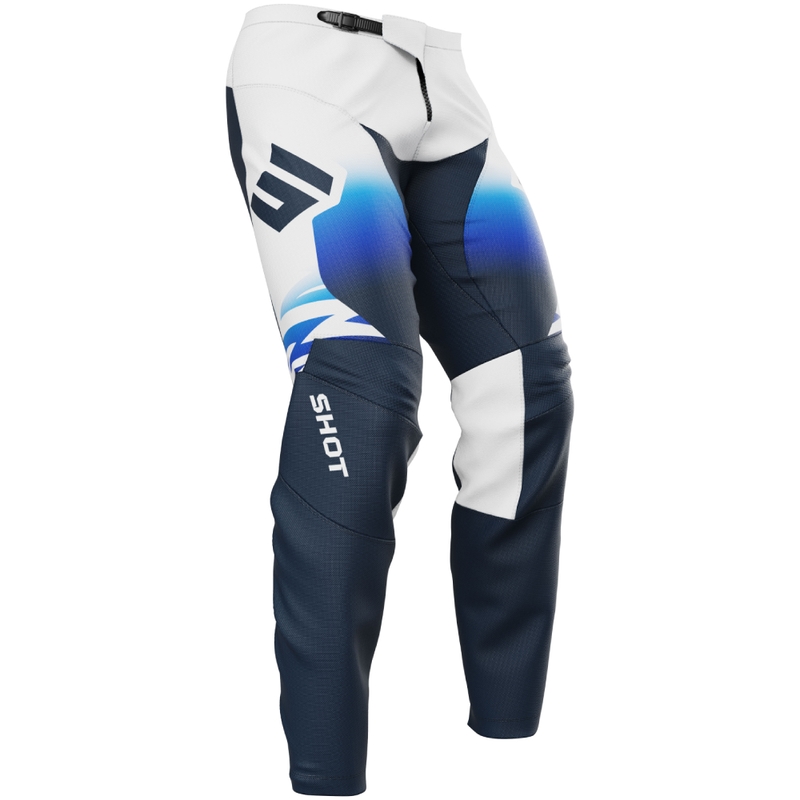 Pantaloni motocross copii Shot Draw X-Trem albastru