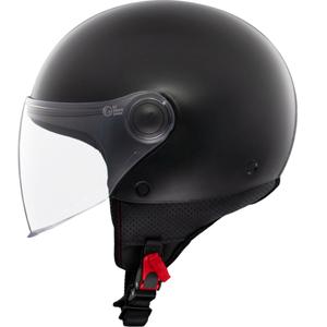Casca Moto MT Street S Open Negru Luciu